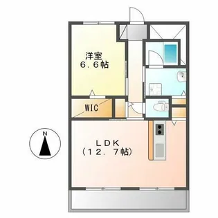 高畑T-2マンション【9階】の間取り