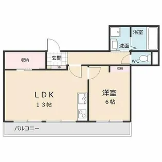 シャングリラ一社【3階】の間取り