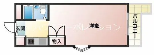 兵庫県尼崎市東園田町8丁目【マンション】の間取り