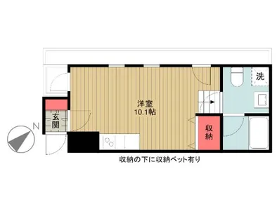 ノーザンクロス【3階】の間取り