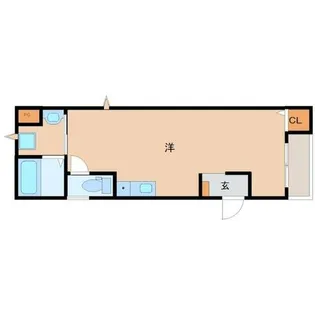 クレストコート神田北【1階】の間取り