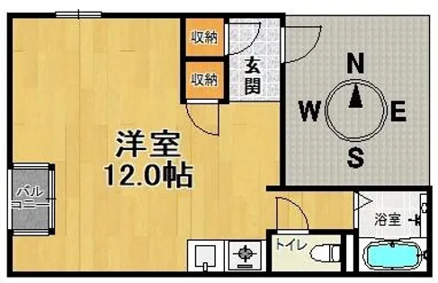 VILLA MALIA【3階】の間取り