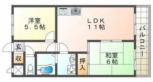 グランセリオ西神戸【3階】の間取り