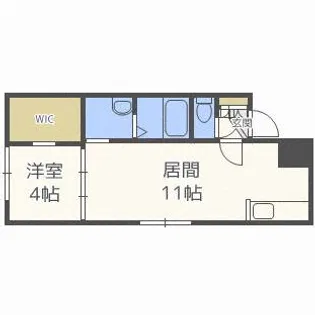 RAGUSA N5W17 A【5階】の間取り