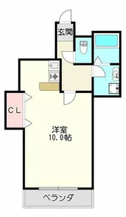 ピスケス花園【1階】の間取り