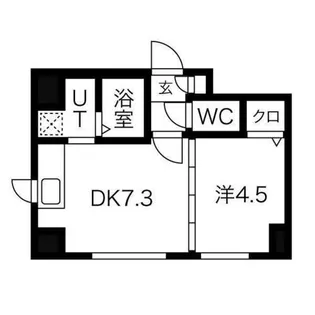 プライムアーバン大通公園I【7階】の間取り