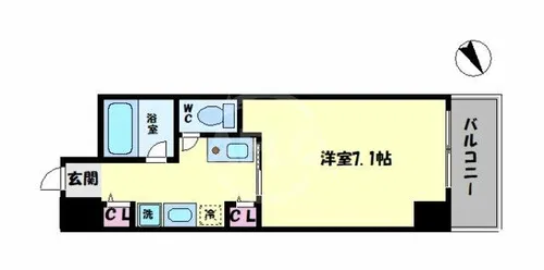 ADORER【5階】の間取り