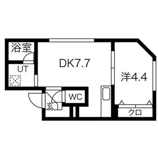 グランマーチ中島公園【5階】の間取り