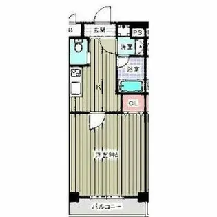 アマーレ東海通【3階】の間取り