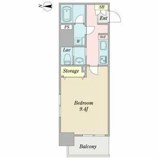 プロシード瑞穂【11階】の間取り