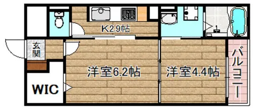ライルⅡ【1階】の間取り