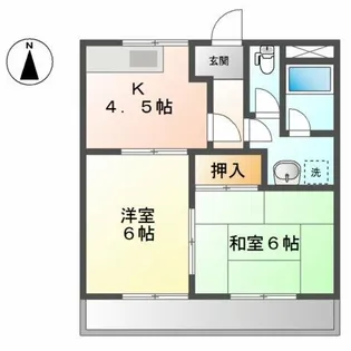 ファーブルハウス【2階】の間取り