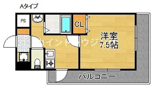M’PLAZA住吉公園弐番館【8階】の間取り