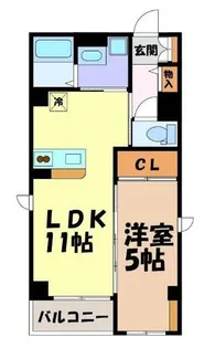 センチュリーハイツ金城【3階】の間取り