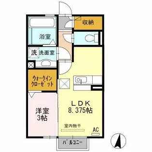 シェノア【2階】の間取り