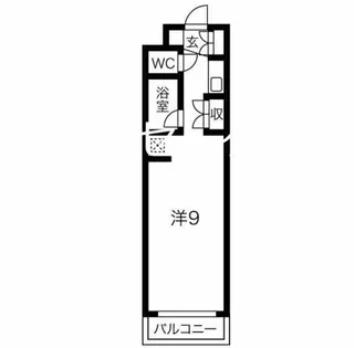 ビバリーヒルズ玉出西【4階】の間取り