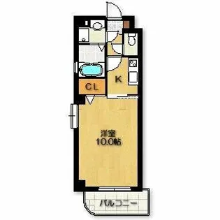 ExcelCourt本山【2階】の間取り