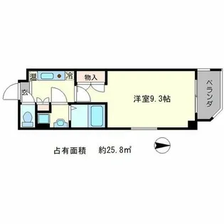 habicera京都下鴨【5階】の間取り