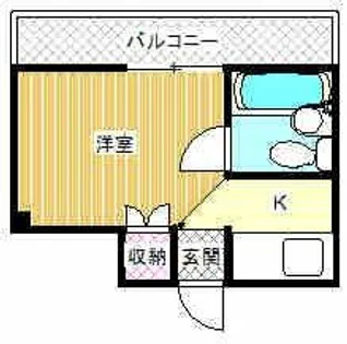 セリバテールハイツ【2階】の間取り