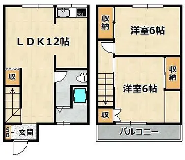 兵庫県神戸市長田区長尾町2丁目【一戸建】の間取り