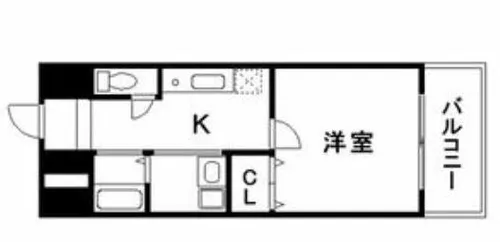 GROOVE平野【8階】の間取り
