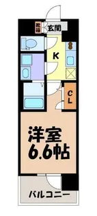 エスリード葵広小路通【12階】の間取り