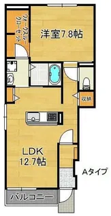 ポートソレイユ【1階】の間取り