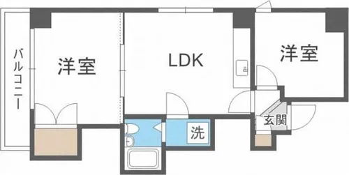 リージェントパーク【8階】の間取り