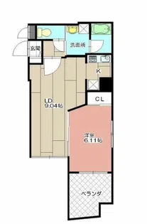 PIAGET【7階】の間取り