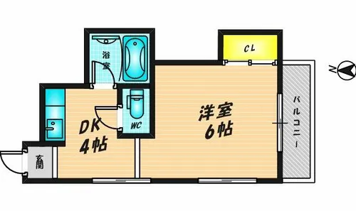 ハイツ太田【305号室】の間取り