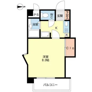 ロイヤル楠元【0501号室】の間取り
