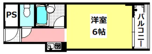 ハイム白山【3階】の間取り