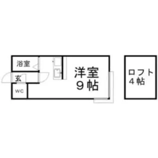 ベルノ真駒内【2階】の間取り