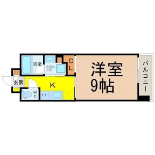 1Kの間取り画像
