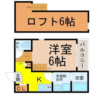 Leone【103号室】の間取り