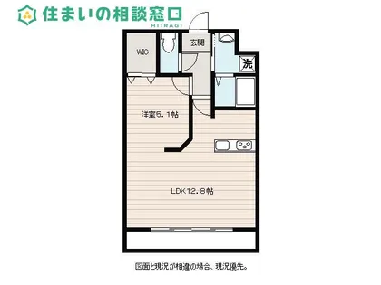 愛知県岡崎市矢作町字竊樹【マンション】の間取り