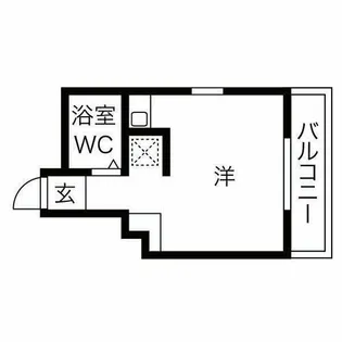 アベニール88【6階】の間取り