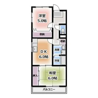 ファミールY【203号室】の間取り