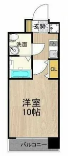 PHOENIX難波EAST【4階】の間取り