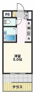 メゾンクラーラ【1階】の間取り