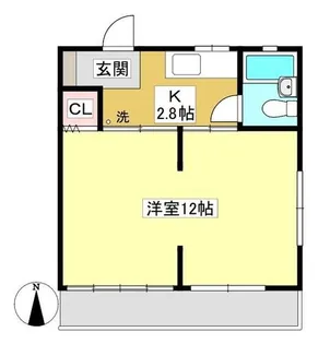 スカイエクセルⅡ【101号室】の間取り