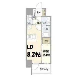 エスリード金山ル・グラン【2階】の間取り