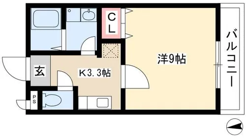 レクセルヒカリ【103号室】の間取り
