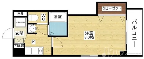 M’PLAZA新大阪駅前【11階】の間取り