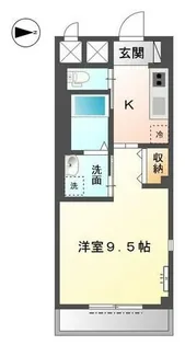 ラ・プラース古出来【2階】の間取り