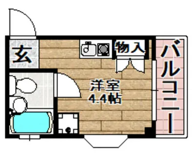 マンションエスポワール【301号室】の間取り