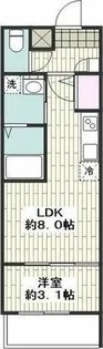 MOVE中村公園SOUTHII【1階】の間取り