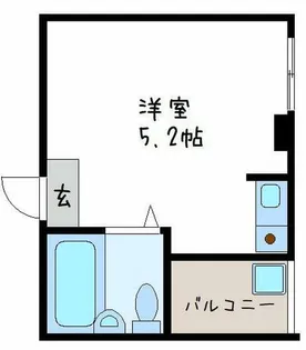 べルメゾンⅡ【2階】の間取り