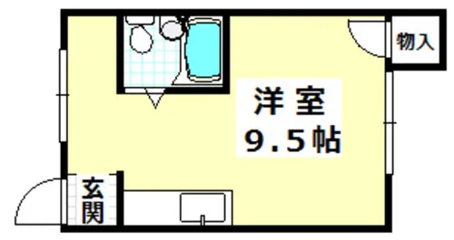 森本ハイツ【111号室】の間取り