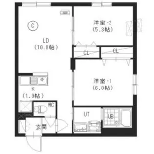 Pregare(プレガーレ)【4階】の間取り